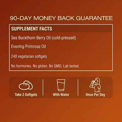 Elira® Sea Buckthorn Oil Softgels
