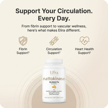 Elira® 10,000 FU Nattokinase Complex