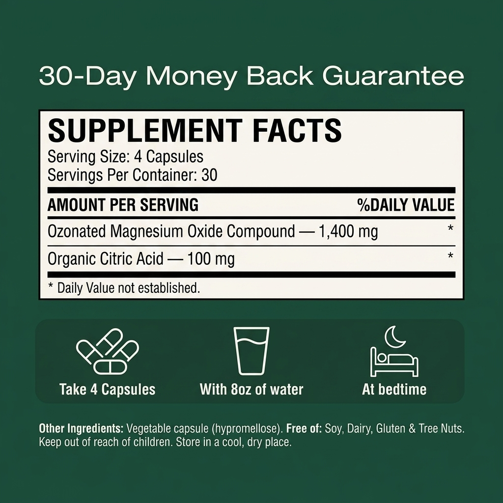 Elira® Magnesium Oxide Capsules